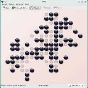 KPeg - KDE Game project preview